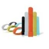 FASCETTE COLORATE RIUTILIZZAIBILI 6PZ, MATERIALE NYLON, SIZE 2*17cm