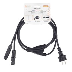 KIT CABLAGGIO  C/ FAST CONNECT IP65 PER 2 PROIETTORI SU TREPIEDE