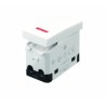 DEVIATORE UNIPOLARE 16A 125/250V CON SPIA LUMINOSA IMQ BIANCO