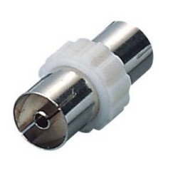 ADATTATORE PRESA/PRESA 9,5 MM BIANCO