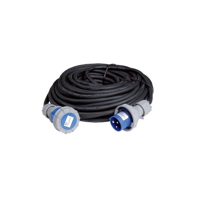 PROLUNGA LINEARE SPINA E PRESA CEE 16A 2P+T CAVO 3X2.5MM IP67 20M