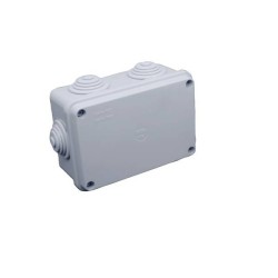 CASSETTA DERIV.C/PASSACAVO  RETT. CON COPERCHIO A VITE IP44 120X80X50