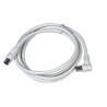 PROLUNGA TV SPINA/PRESA 90° 9,5MM L 3M-ADATTATORE SP/SP INCLUSO NERA