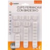 ORDINA CAVO CON BIADESIVO 3M 10PZ MATERIALE TPR BIANCO