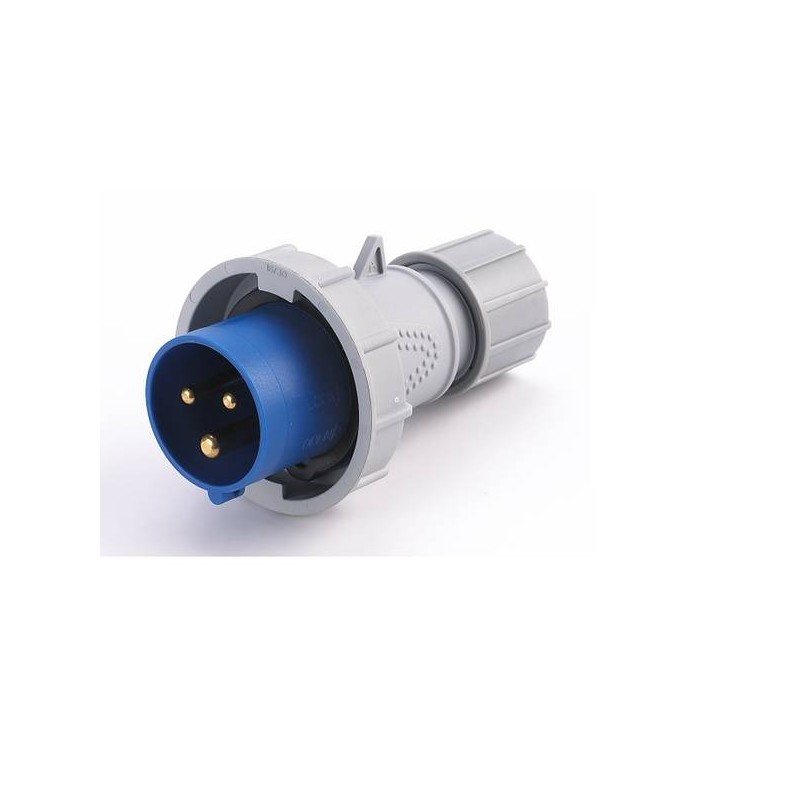 SPINA INDUSTRIALE 32A 230V 2P+T IP67