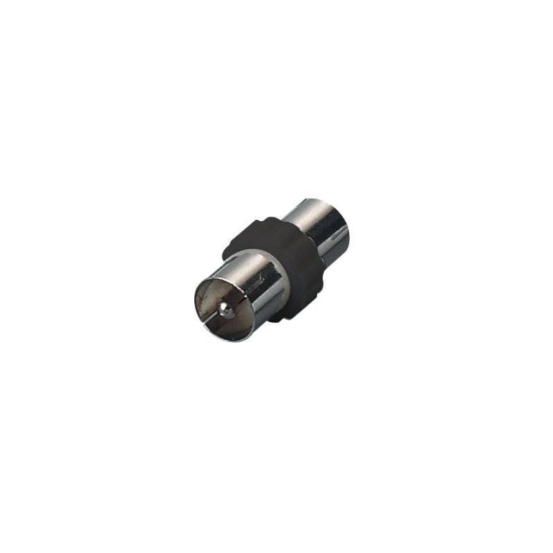 ADATTATORE TV SPINA/SPINA 9,5MM NERO