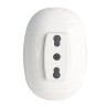 SERIE ROUND PRESA BIPASSO 2P+T 10/16A COL.BIANCO