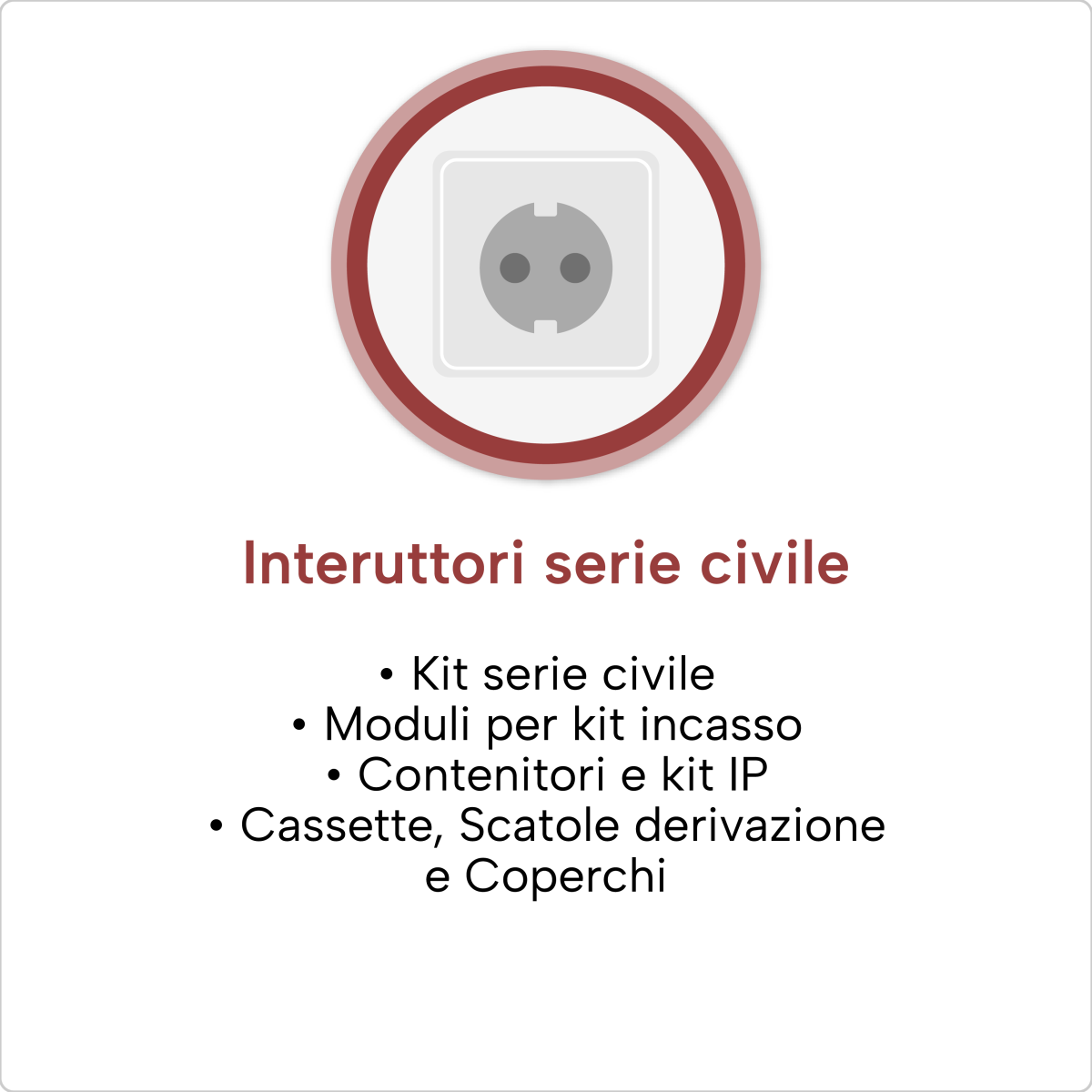 interuttori serie civile